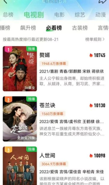 爱奇艺 爱奇艺热度破万什么意思
