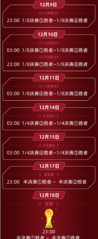 2022世界杯赛程表完整版图片【收藏】 2022世界杯赛程表完整版图片【收藏】