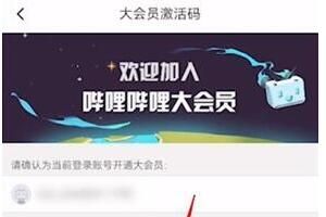 b站 b站大会员激活码免费领取2023