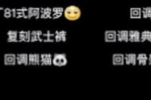 网络用语 回调熊猫是什么意思