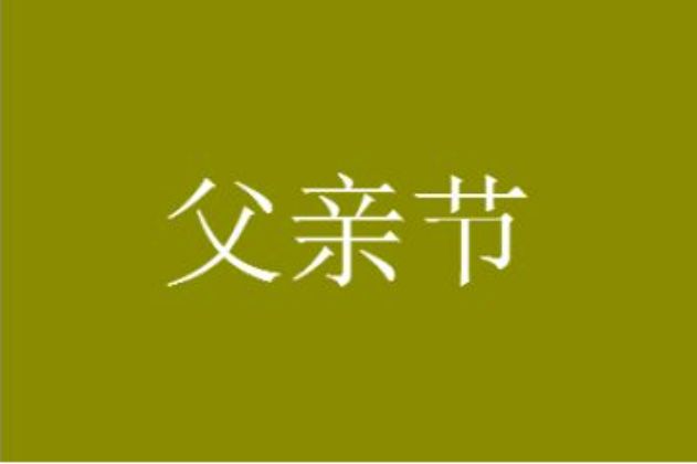 父亲节 父亲节端午节双节横幅怎么写
