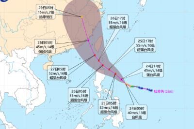 台 5号台风杜苏芮预计什么时候登陆在哪登陆